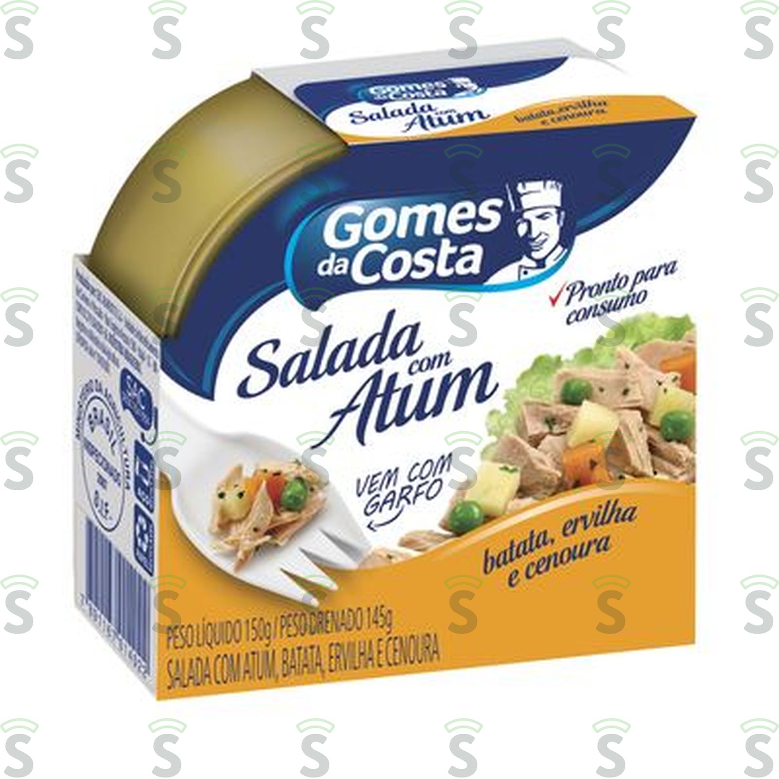 Gomes costa-salada atum 150g seleta