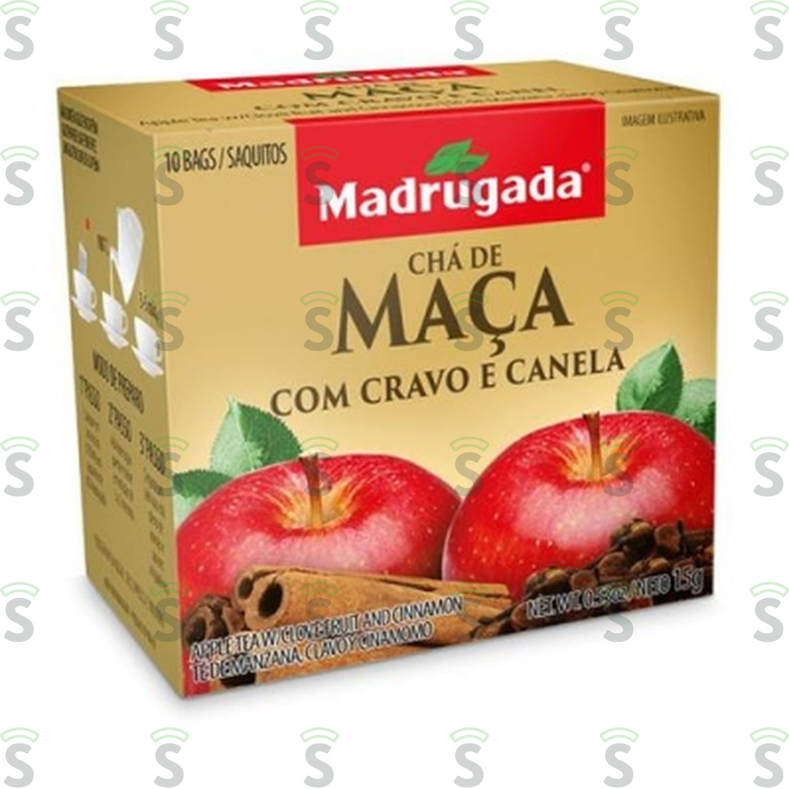 Chá Madrugada Maça Cravo E Canela 15G