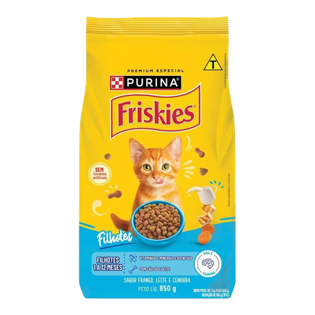 Alimento para Gatos Friskies Filhotes Frango 850g