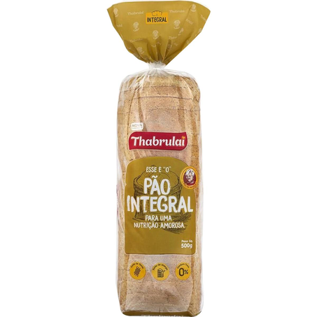 Pão Thabrulai 500g - Integral - Tradicional
