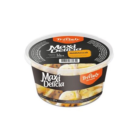 Sorvete Trivialy Max Delicia Maracuj 1LT