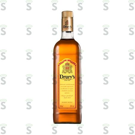  Whisky Brasileiro Drury's Blended Garrafa 900ml