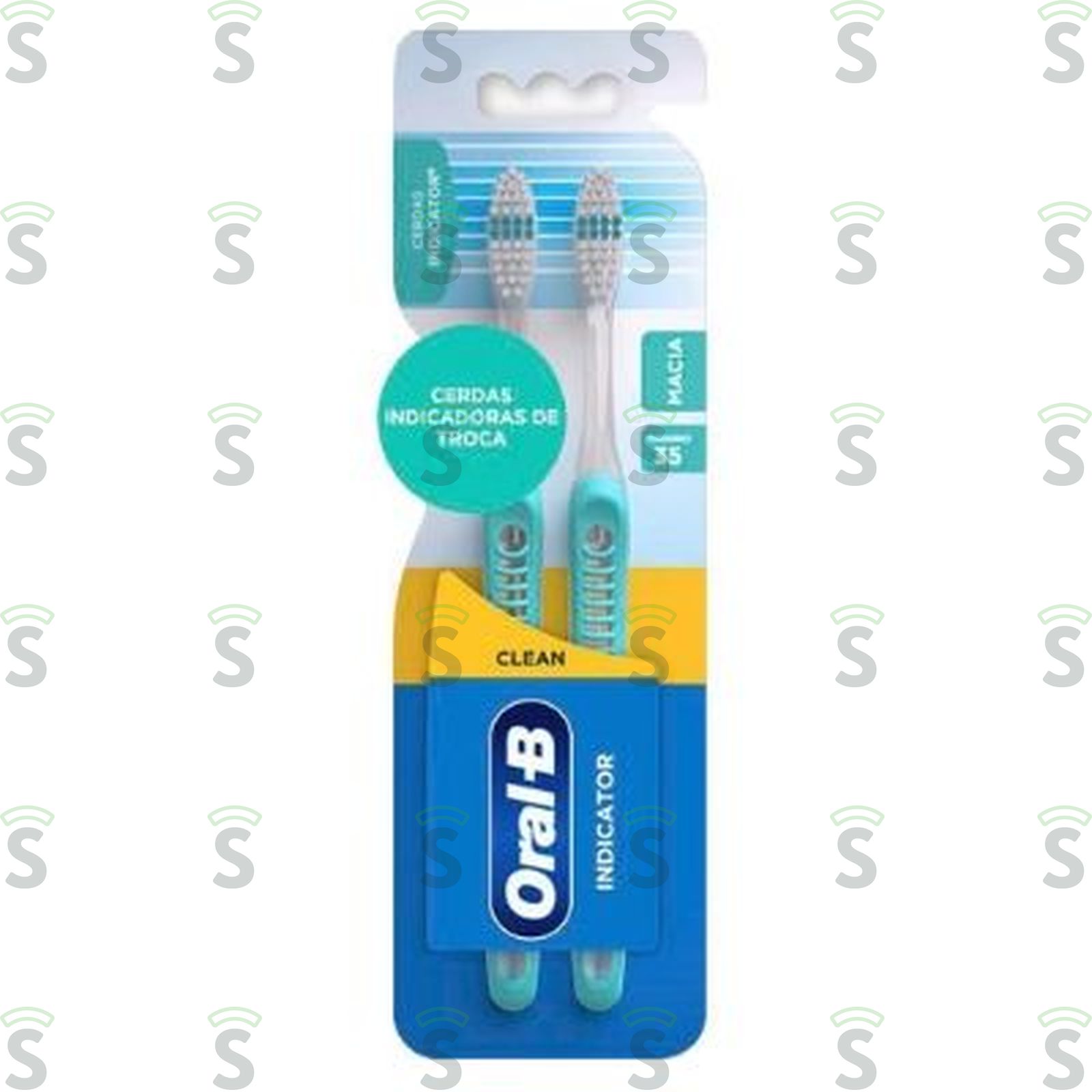 Escova Dental Oral-b Indicator Plus 35 Embalagem 2UN