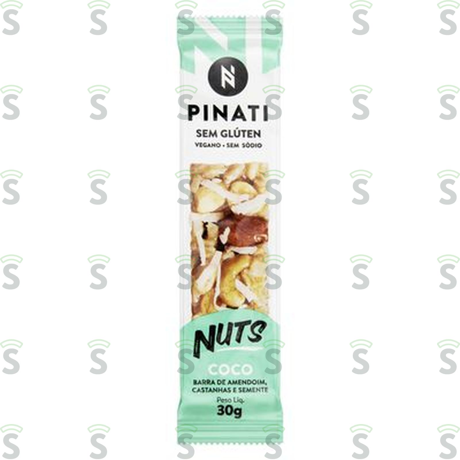 Barra de Cereal Super Saúde Pinati Nuts Coco Embalagem 30G