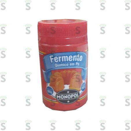  Fermento Químico Em Pó Monopol Embalagem 100g