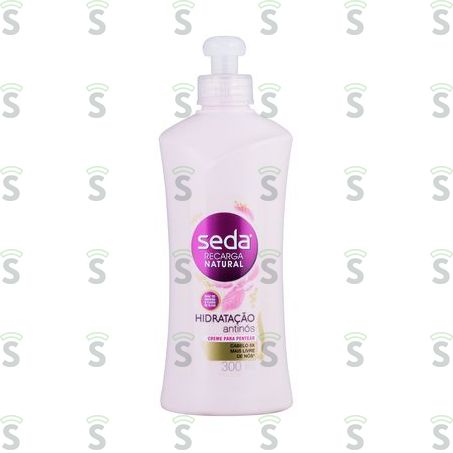  Creme Para Pentear Seda Hidratação Antinos Frasco 300ml