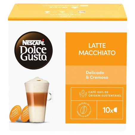 Cápsula Dolce Gusto 112,5g - Latte Macchiato - 10 Cápsulas