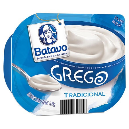 Iogurte Grego Batavo 100g - Tradicional