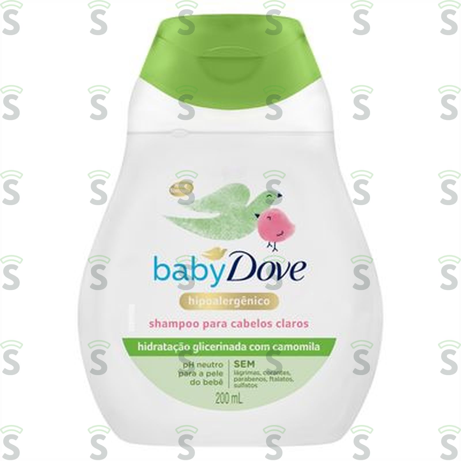 Shampoo Hidratação Glicerinada Baby Dove Camomila Frasco 200ml