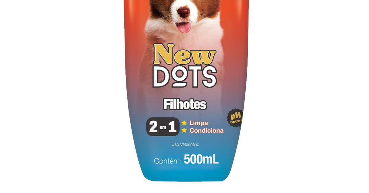 Shampoo New Dots 500ml - Filhotes