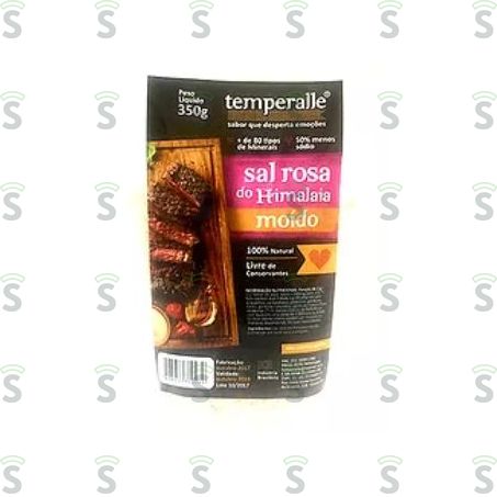  Sal Rosa Do Himalaia Temperalle 350gr Moido
