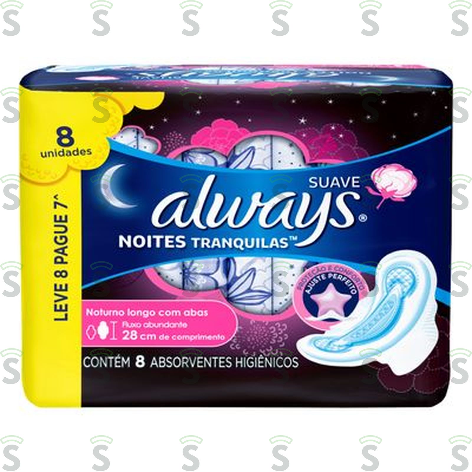 Always-absor.suave noites tranquila c/8