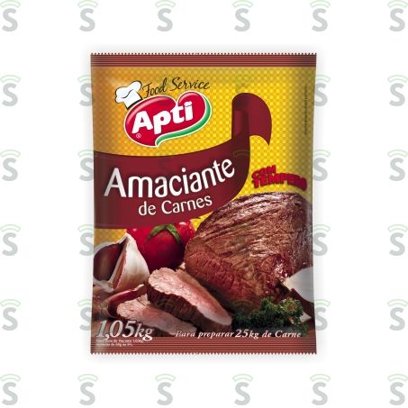  Amaciante de Carne Apti Embalagem 1,05kg 1kg