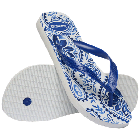 SANDÁLIAS HAVAIANAS TOP SUMMER COOL BRANCO 39/40