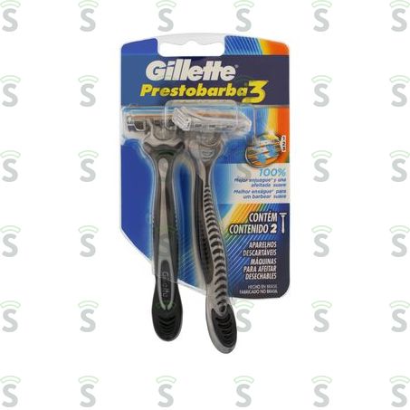  Gillette-prestobarba 3laminas C/2