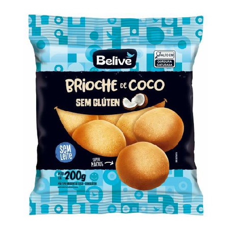 Brioche De Coco S/Gluten Belive 200g