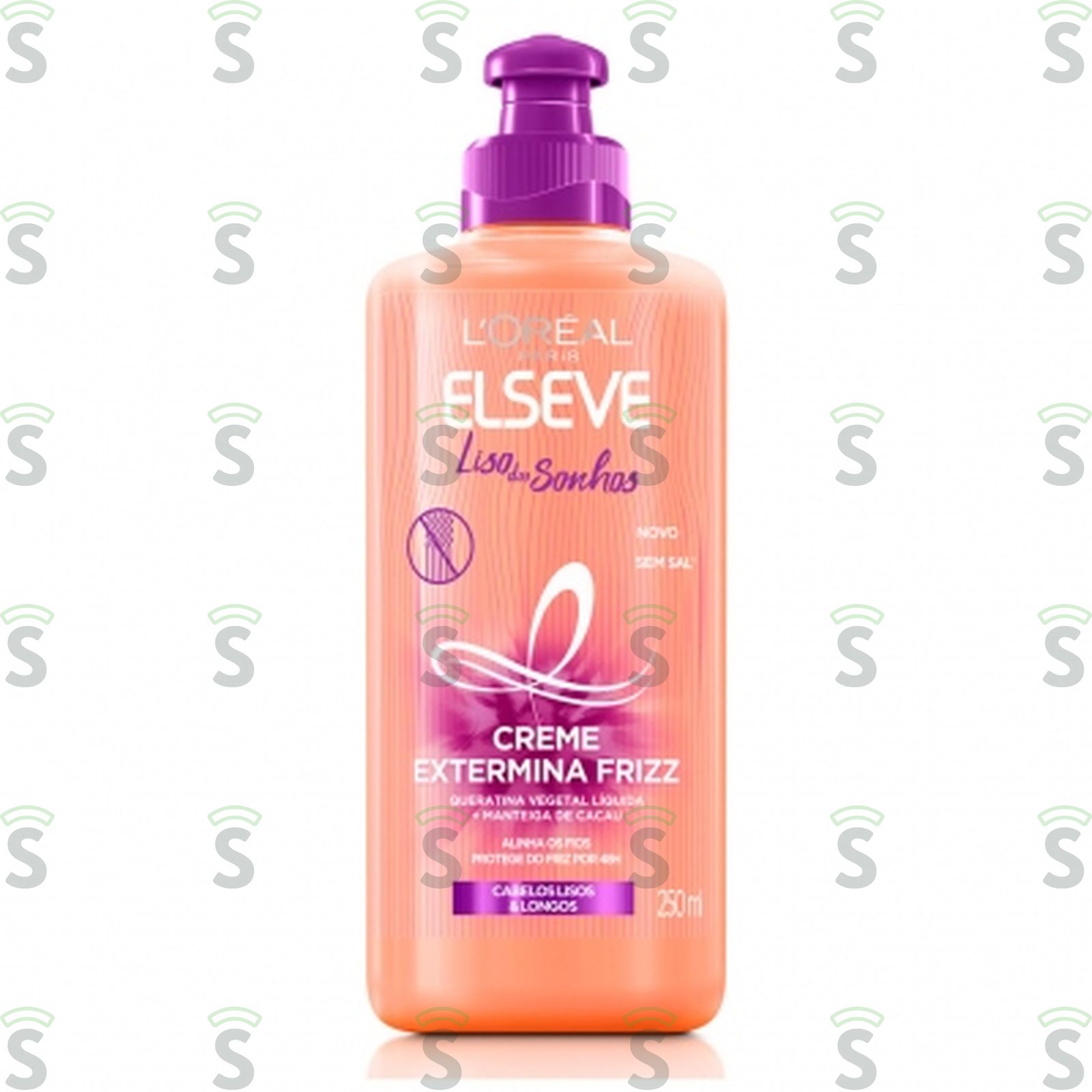 Elseve-creme pent.250ml lisos sonhos