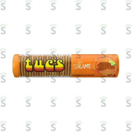  Biscoito Salgado Tucs Salame Pacote 100g