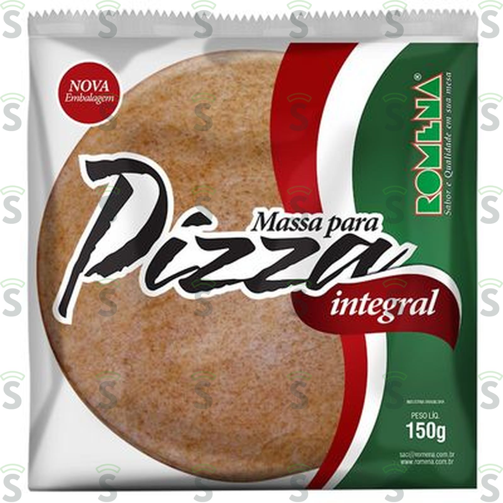 MASSA P PIZZA ROMENA 150GR INTEGRAL