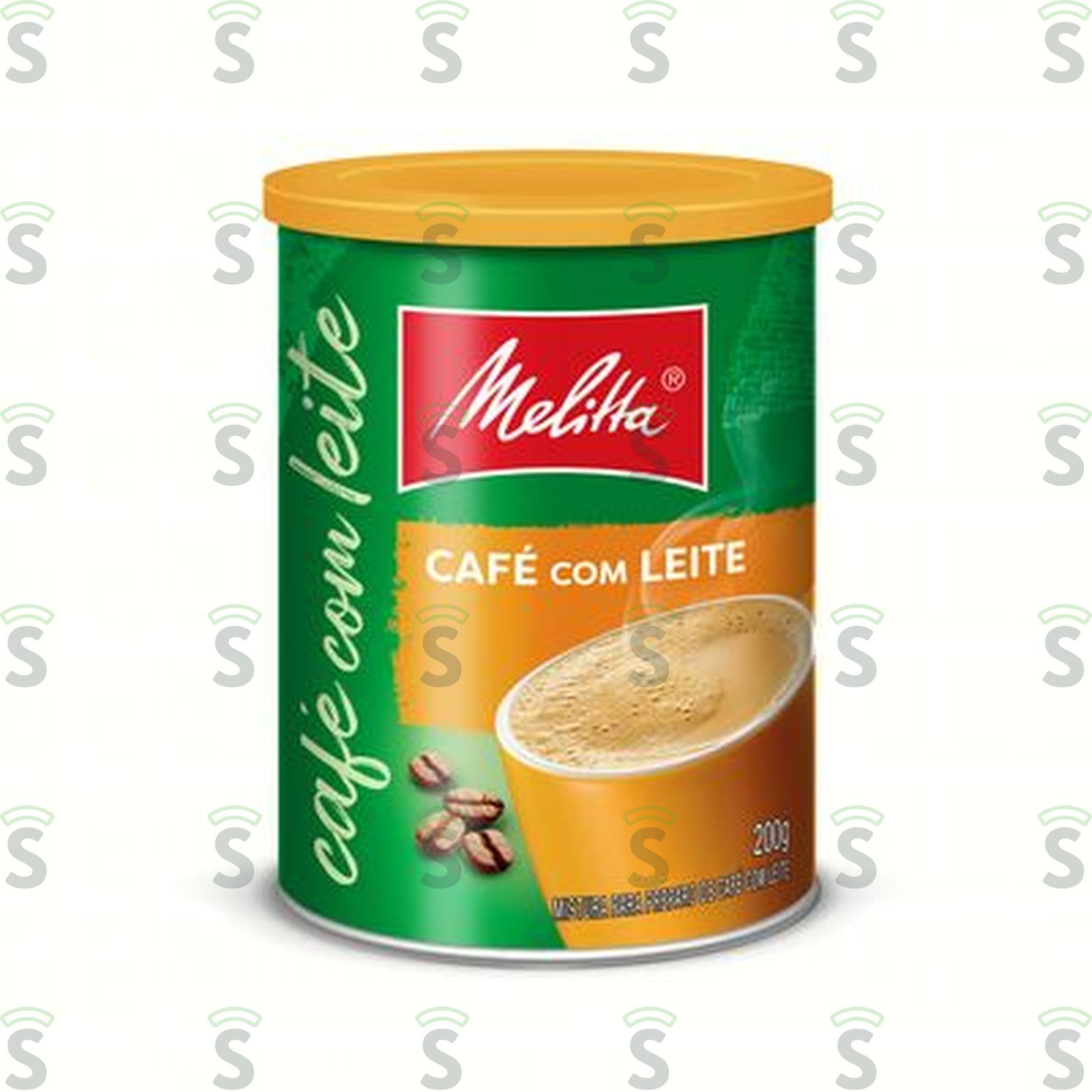 Café com Leite Solúvel Melitta Lata 200gr