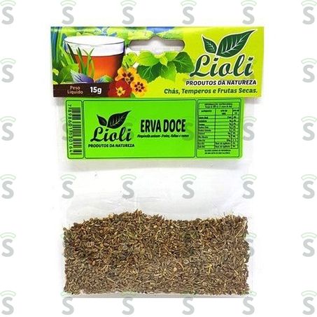  Chá Lioli Erva Doce 15g