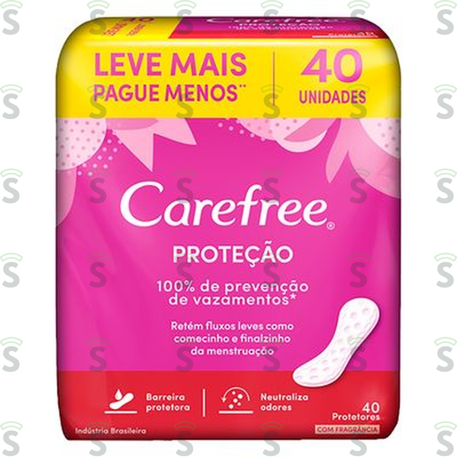 Carefree-protetores lv+pg- c/40 c/fragan
