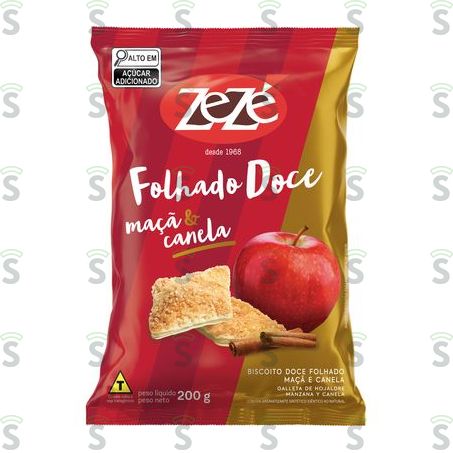  Zeze-biscoito Folhado Maca Canela 200g