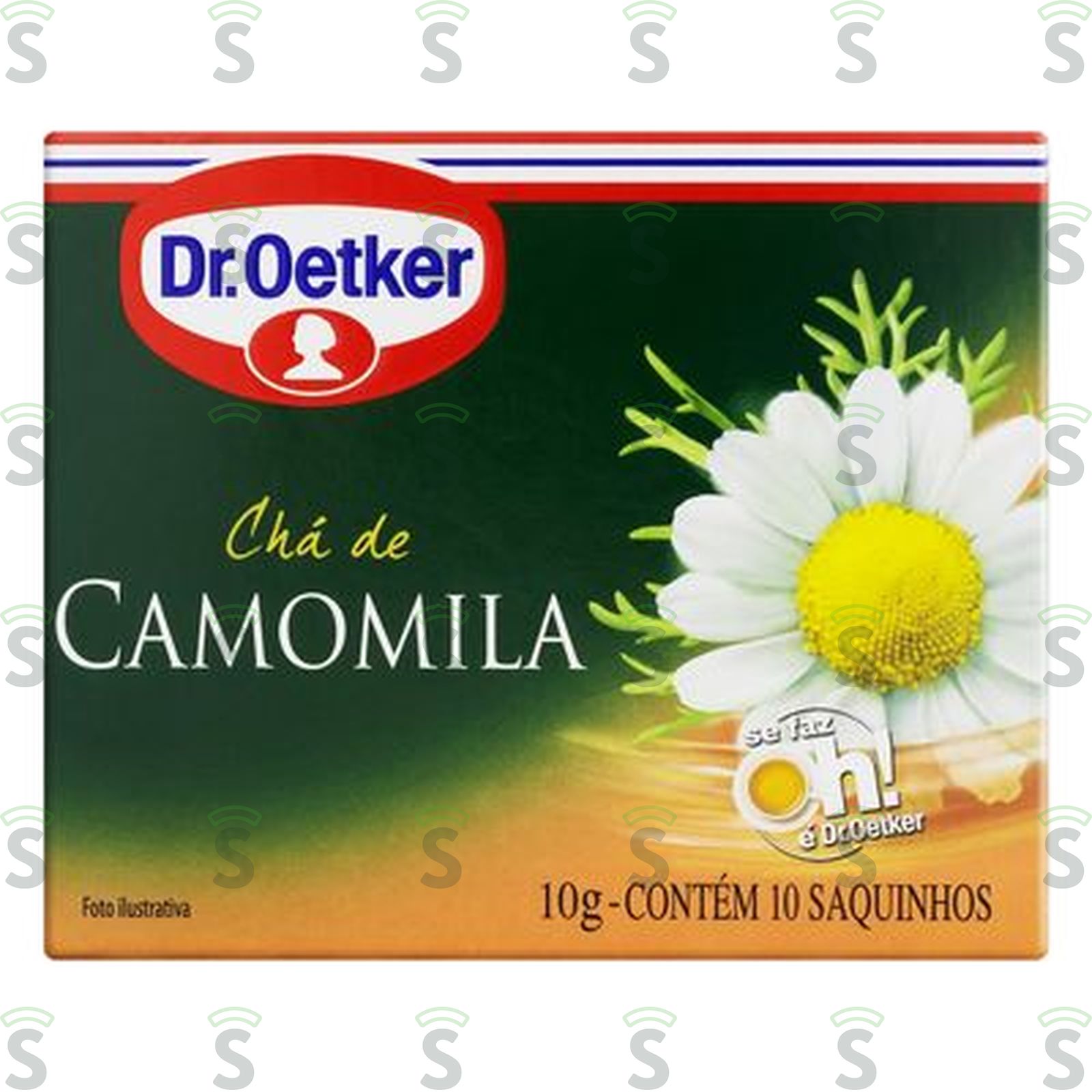 Oetker-cha c/10 camomila 10g