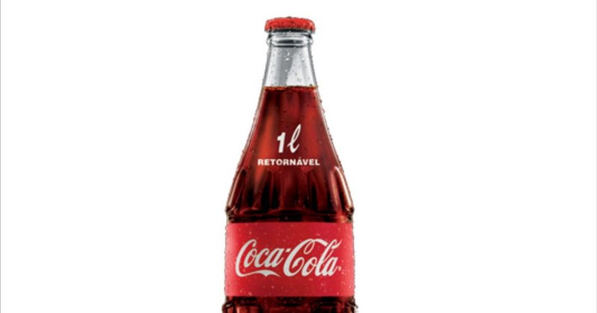 Refri Coca Cola 1lt Vidro Retornavel Tradicional