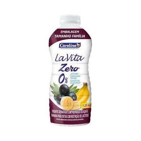 Iogurte carolina protein acai e banana 1150g gf