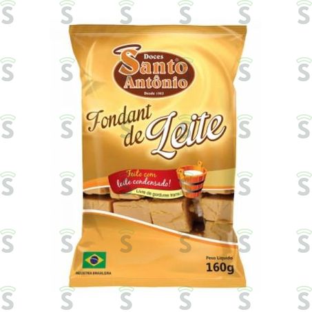  Fondant de Leite Santo Antônio Embalagem 160g