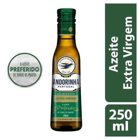 Azeite de Oliva Extravirgem Português Andorinha 250ml - Vidro
