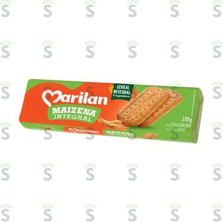  Biscoito Integral Marilan Maizena Pacote 170g