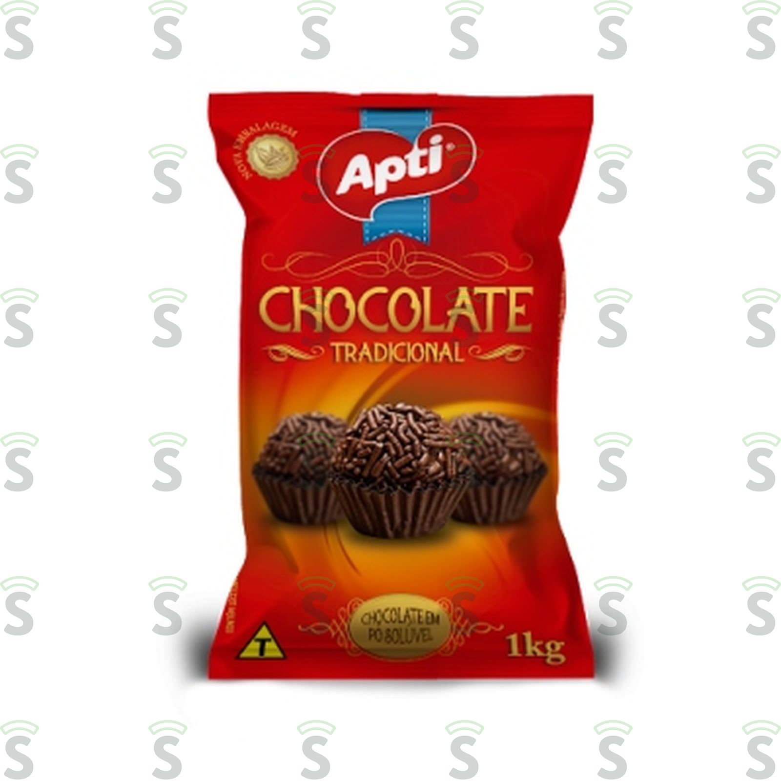 Apti-chocolate em po 1kg saco