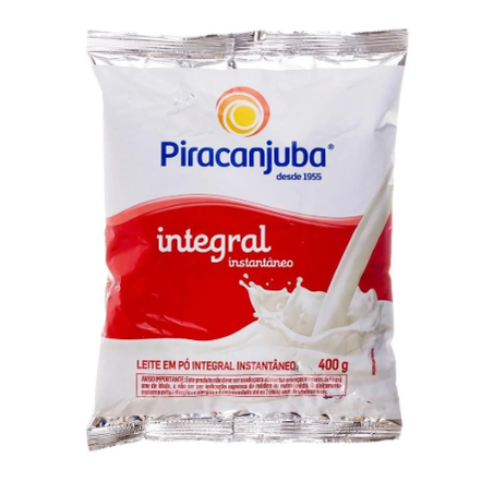 Leite Pó Piracanjuba Integral Instantaneo 400g
