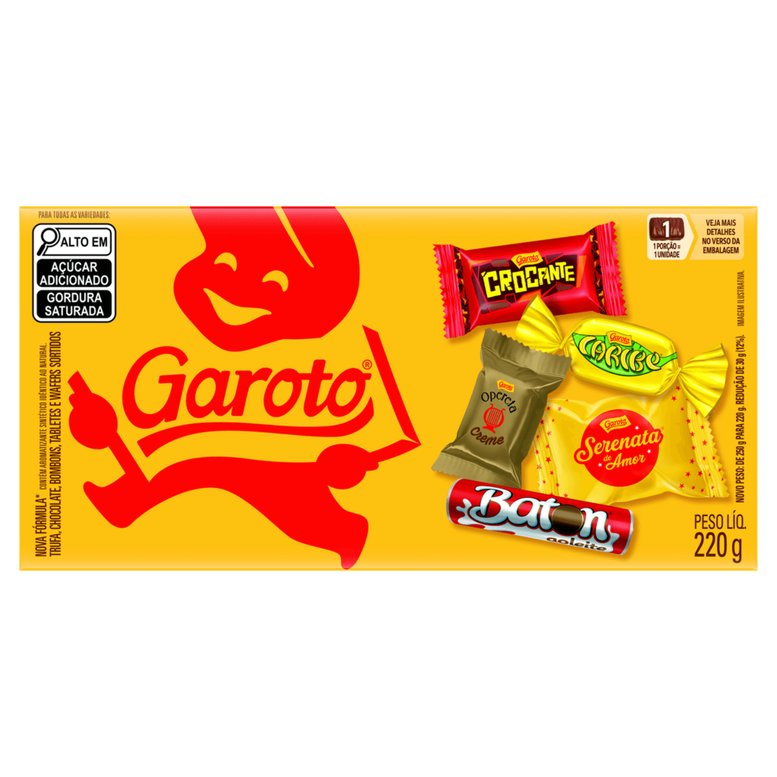 Caixa de Bombons Sortidos Garoto 220g Galeria-0