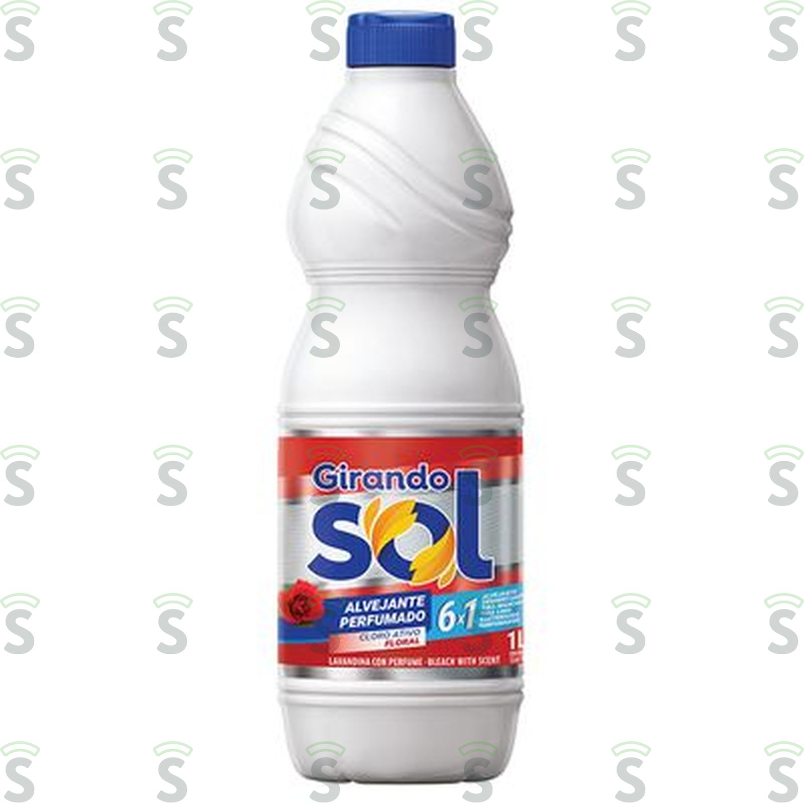 Girando sol-alvejante floral 1l.