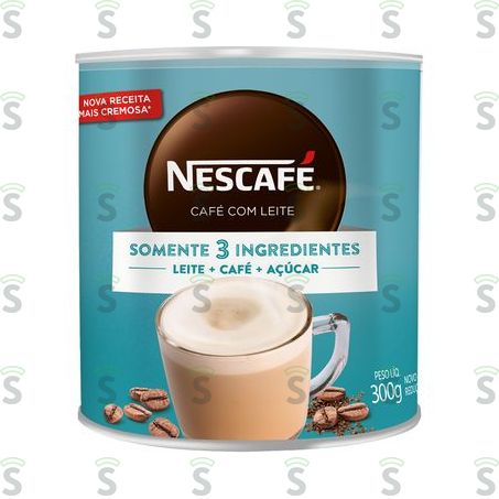  Nescafe-cafe Com Leite 330g Lata