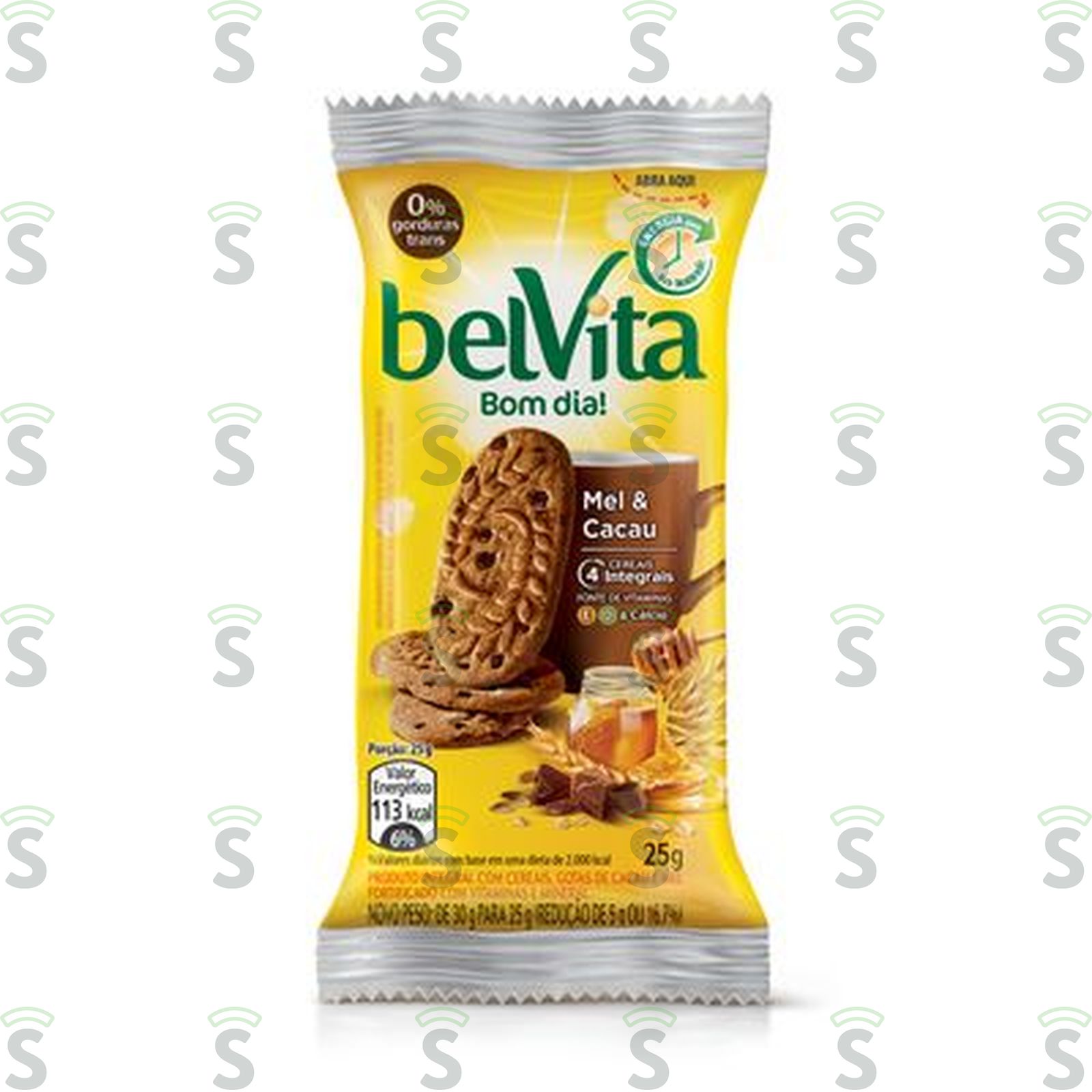 Belvita-biscoito 75g mel e cacau