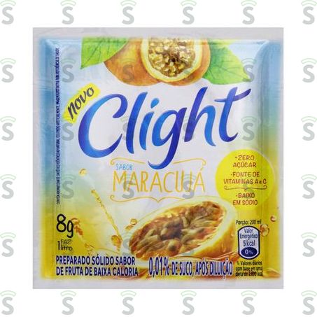  Refresco Em Pó Clight Maracujá 8g