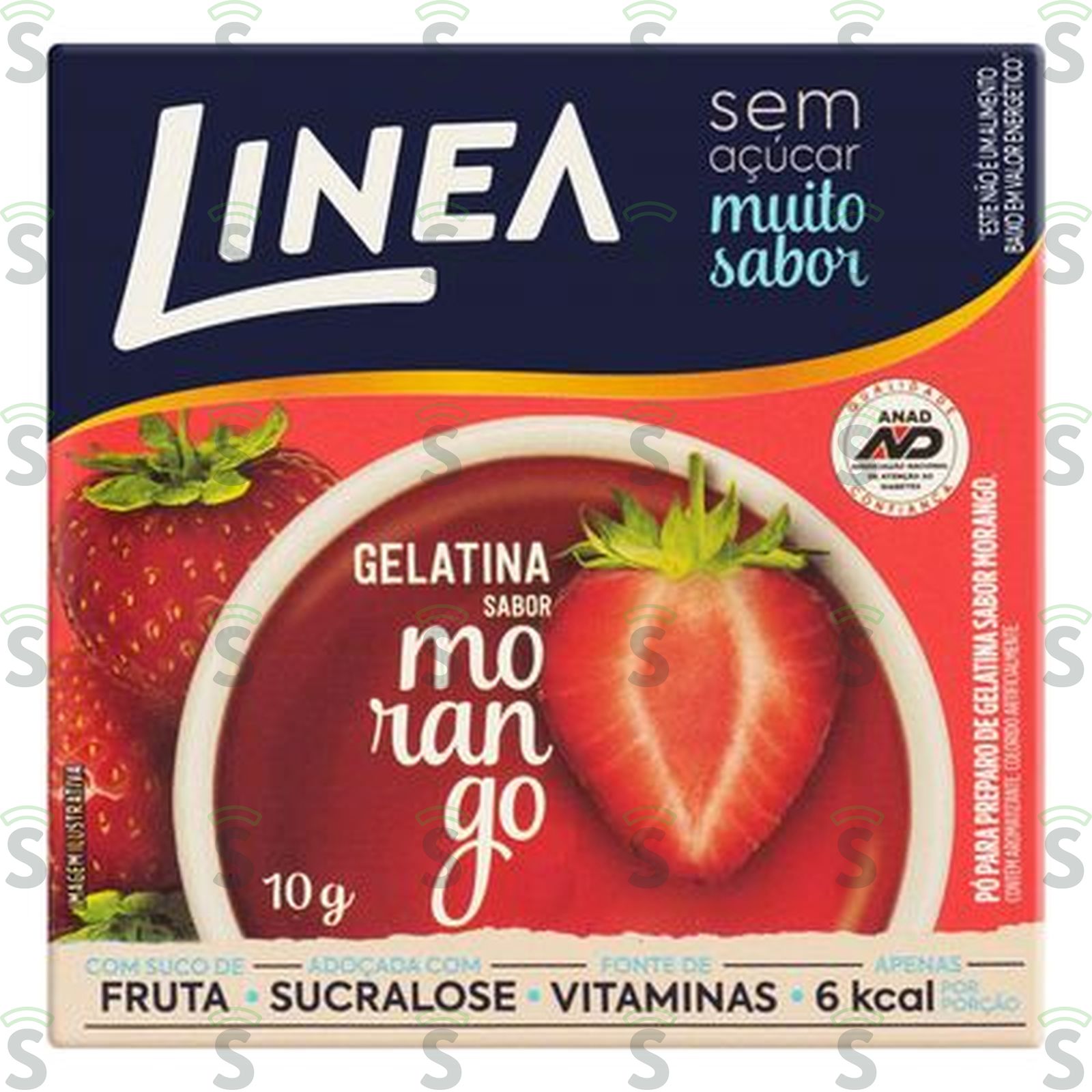 Linea-gelatina 10g morango