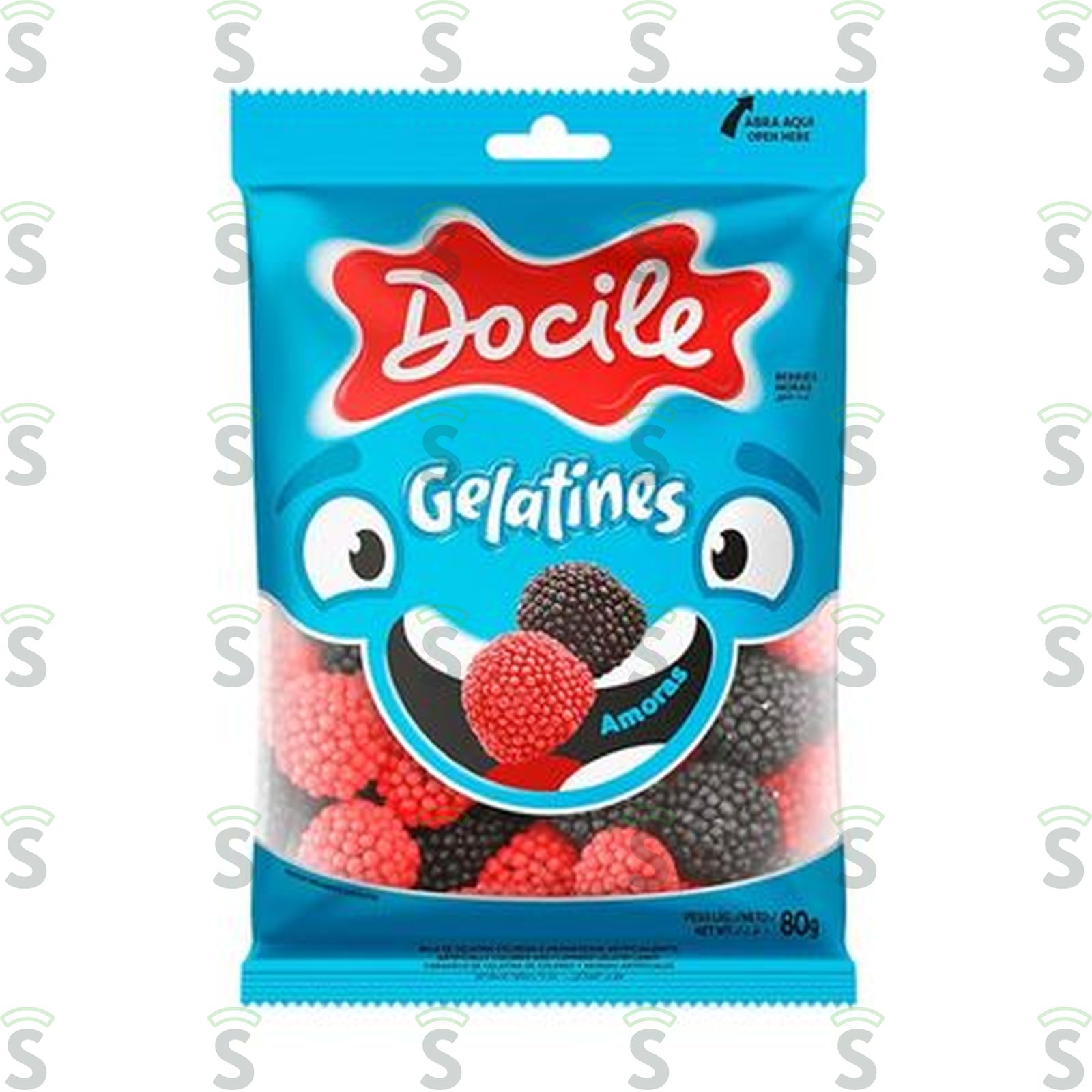 Docile-gelatines 80g amoras