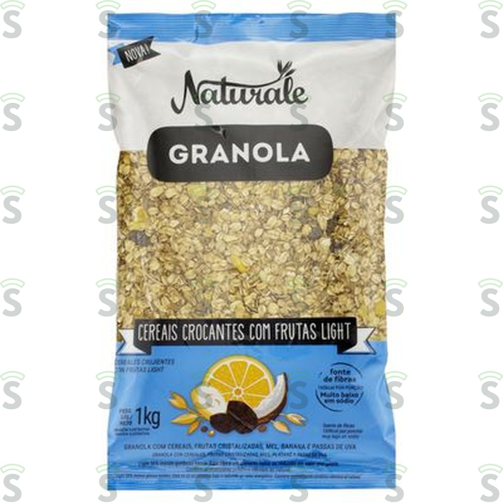 Granola Naturale Frutas Light Embalagem 1KG