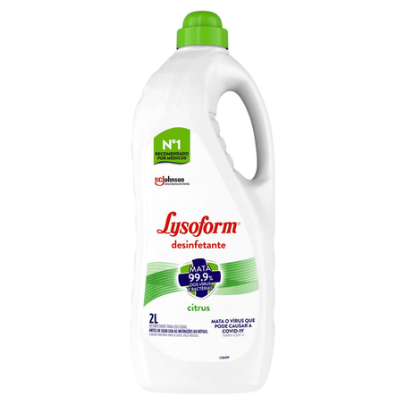 Desinfetante Lysoform 2 Litros - Citrus