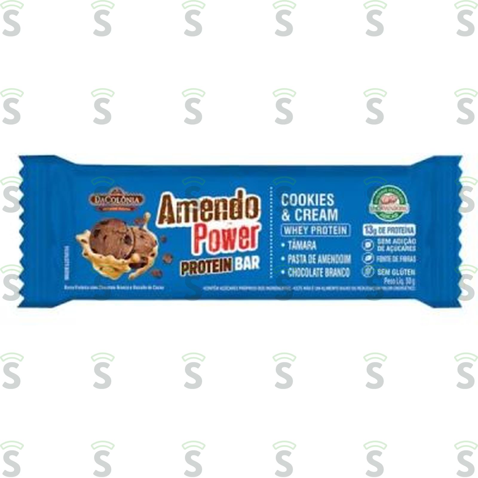 BARRA PROTEINA DACOLONIA 50G COOKIES