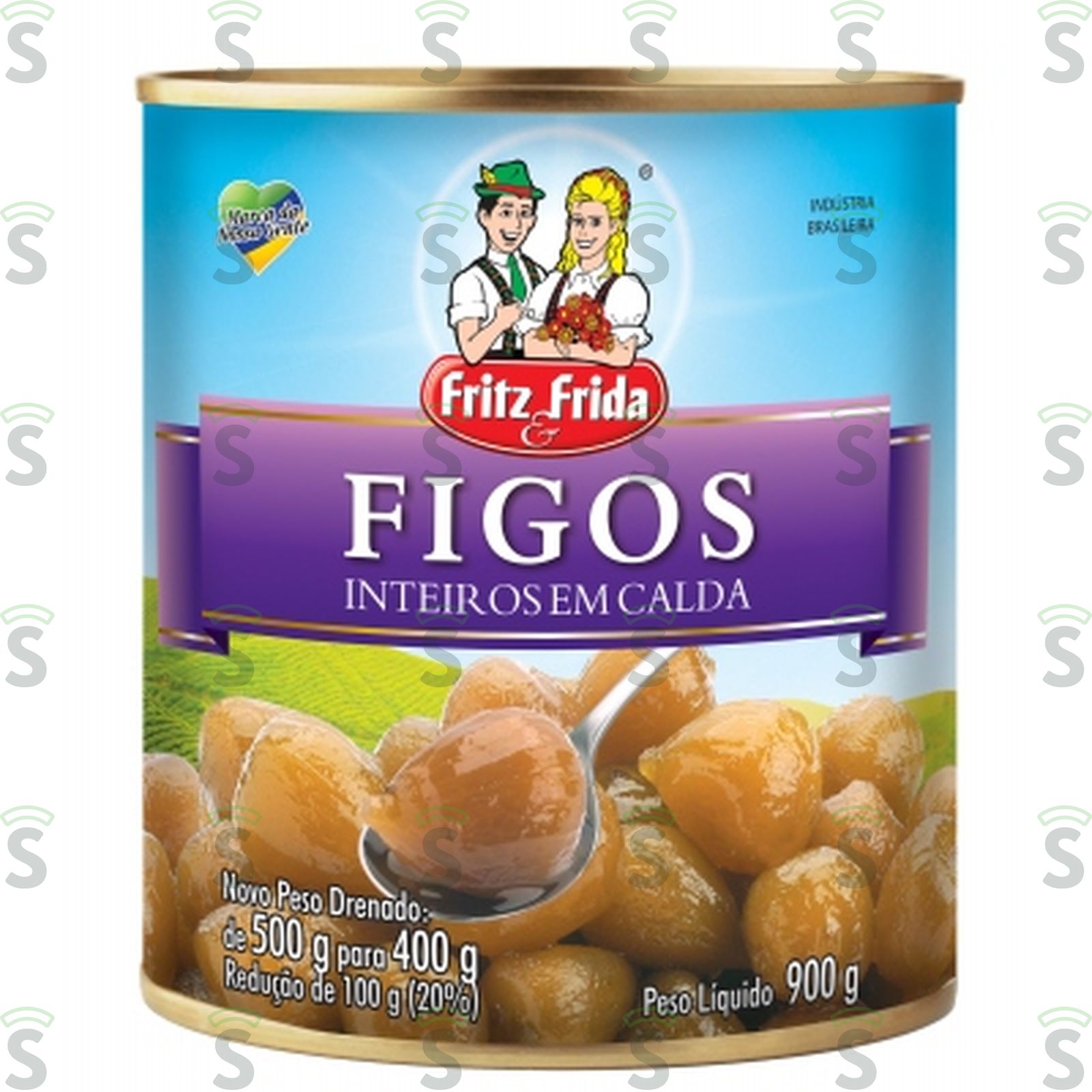 Figo Inteiro Calda Fritz Frida 500G