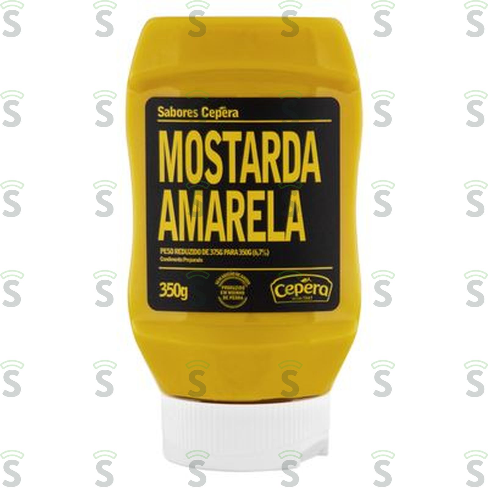 Mostarda Cepêra Amarela Embalagem 350G