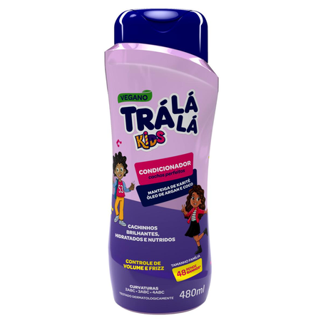 Condicionador Trá Lá Lá Kids 480ml - Eu Amo Cachos