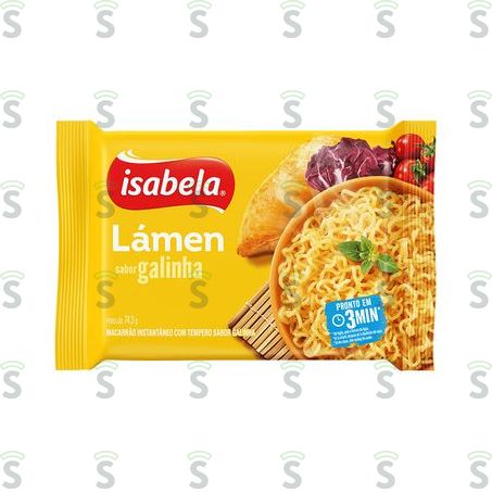  Macarrao Isabela Galinha 743g