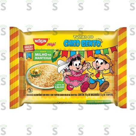  Macarrao Nissin Chico Milho Na Mant.75g